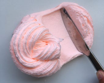 Fluffy Cotton Candy butter slime