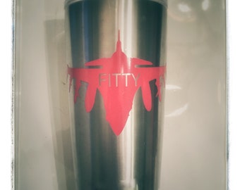 F-16 Viper Sticker Front View