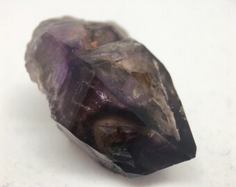 25g Brandberg Quartz Amethyst Smoky Crystal Point