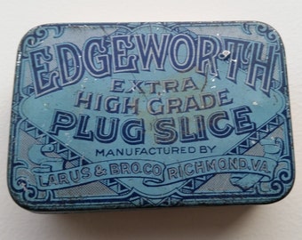 Edgeworth Extra High Grade Plug Slice Tobacco Tin