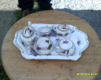 Miniature Hammersly Tea Service