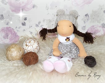 FREE SHIPPING! Waldorf doll, waldorf inspired doll, steiner doll, doll waldorf, cloth doll, fabric doll, cuddle doll, handmade