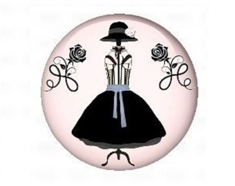 20mm, cabochon dress (Miss)
