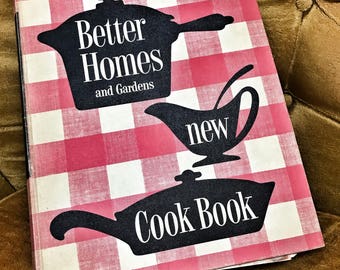 1953 Better Homes & Gardens new cookbook