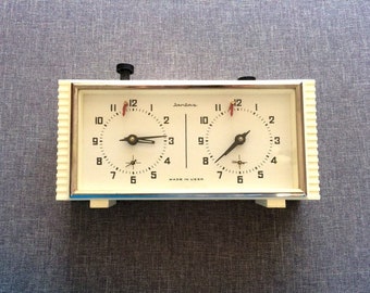 Soviet chess clock Jantar, Chess game timer made in USSR