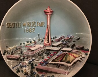 Seattle Worlds Fair Decorative Plate