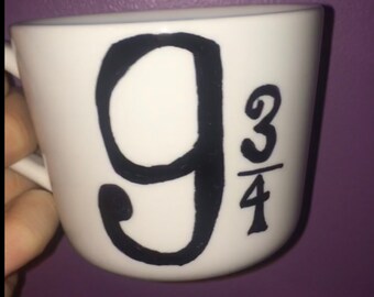 Harry Potter 9 3/4 mug with grim
