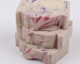 Veronique Soap - Cold Process Soap - Handmade Soap - Shea Butter Soap - Girlfriend Gift - Gift for Her - Stocking Stuffer