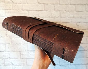 Personalized Journal - Vegan Leather Journal - Vegan notebook - Faux leather journal