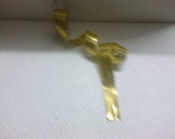 Gold sparkling 25mm wide for decor and party Ribbon.