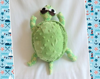 vintage stuffed turtle