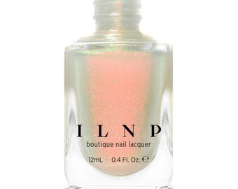Scarlet - Red, Orange, Gold, Green Iridescent Topper Nail Polish