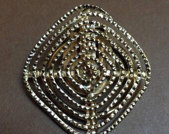 German Gold Tone Scarf Clip