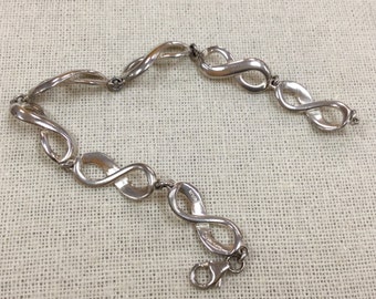 Vintage Sterling Silver Link Bracelet!!!! Free US Shipping!!!