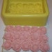 Roses Soap Bar Mold