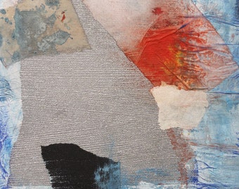 collage art, abstract wall art, original abstract painting, abstract painting, wall decor,