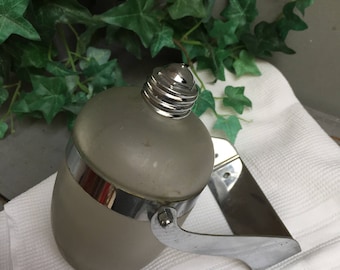 Wall soap dispenser, bathroom, cottage chic