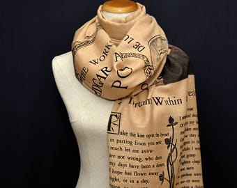 A Dream Within a Dream by Edgar Allan Poe Shawl Scarf Wrap