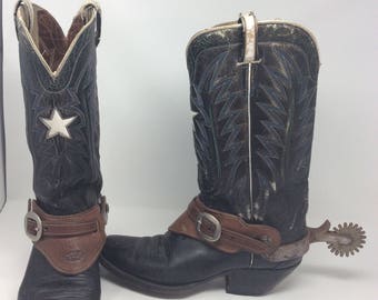Handmade Jones boots and spurs