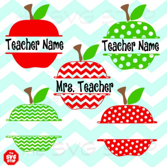 Download Split Apples SVG and studio files for Cricut, Silhouette ...