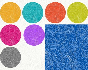 Alison Glass - Fat Quarter bundle in Depths - Sunprint 2018 - 9 Prints