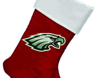 Eagles Christmas Stocking Name embroidered Free