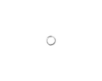 4.5mm 21 guage Open Jump Ring - Sterling Silver (SS) SS39058