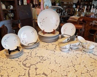 Vintage 37pc Set Cherry Blossom by Fine China of Japan