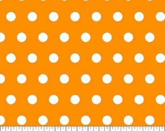 Tiny Dot --- Gold Polka Dot Fabric -----100 Percent Cotton --- Fabric By The Yard
