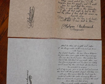 Curse of Strahd Document Package