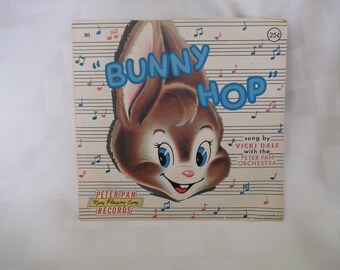 Peter Pan Record Bunny Hop Vicki Dale
