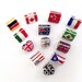 US Flag Bead Charm World Cup Championship Olympics Italy Germany Brazil UK Britain France Puerto Rico Australia Canada China Save, 3/5.00