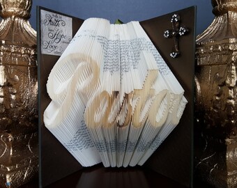 Pastor Book, Clergy, Gift for Pastor, Wedding Gift for Pastor, Religious Gift, Minister Gift, Wedding Gift Minister, Preacher Gift, Faith