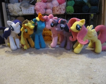 50% OFF~ My Little Pony Crochet Patterns