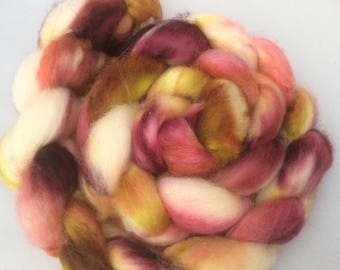 Wooly Onder #1 - handdyed BFL-top 3.5 oz