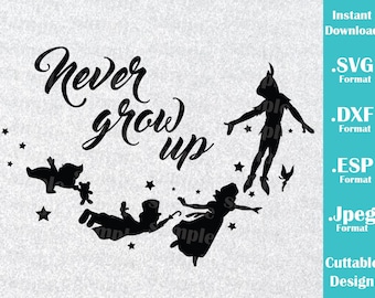 Download Peter pan svg | Etsy