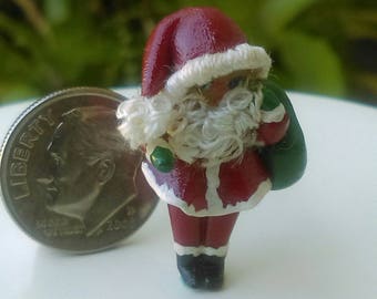Dollhouse Miniature One Inch Scale 1:12 Tiny Santa
