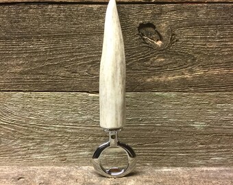 Antler tine Bottle opener