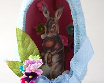 Blue Diorama Spring Egg