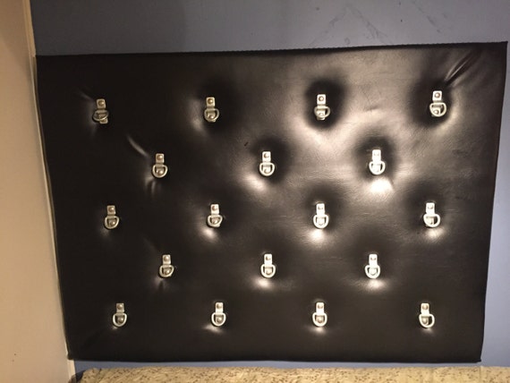 Items similar to Tufted bondage headboard. on Etsy