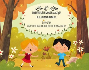 CD Léo and Sam discover the magical world of imagination (English and French)