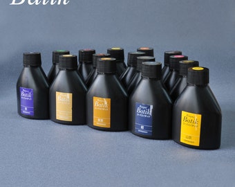 Leathercraft Roapas Betik Leather Dye Paint 100ml Applicator DIY Craft Handcraft Tool Japanese SEIWA