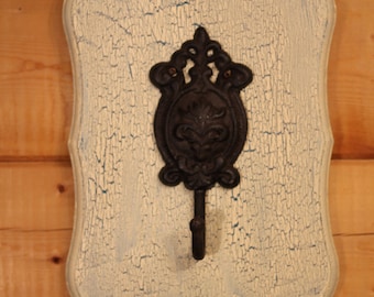 Vintage Look Coat, Hat, Towel or Jewelry Hook!