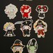 Unicorn Halloween 2 Die Cuts, Planner Stickers