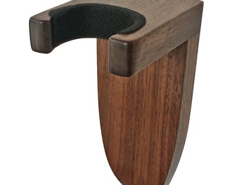 Acoustic Guitar Hanger made of Walnut (Acoustic, Electric and Bass)