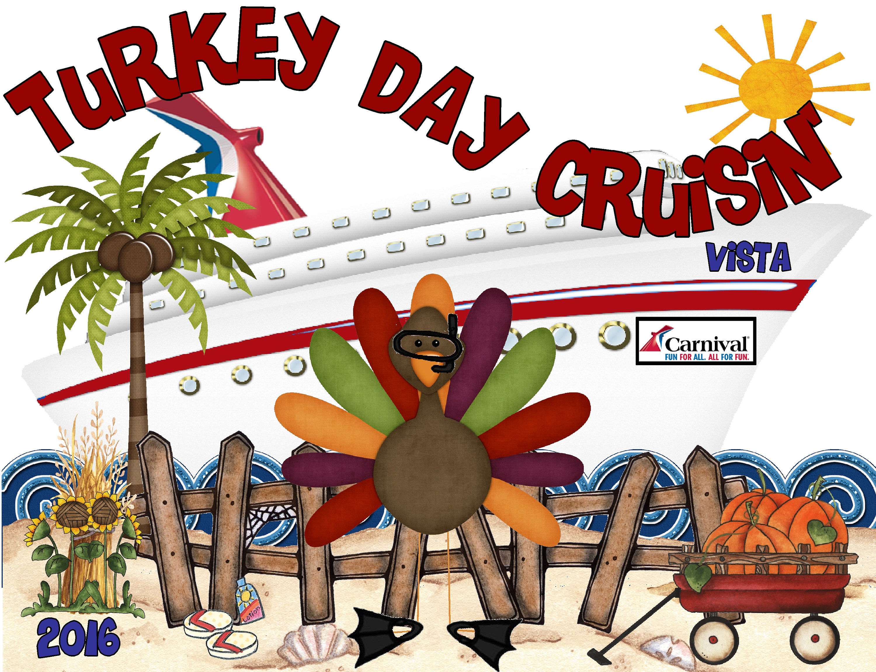 Carnival Thanksgiving Cruise Family Vacation shirt