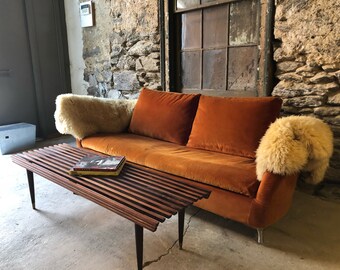 Mid century sofa italian modern loveseat mid century modern sofa