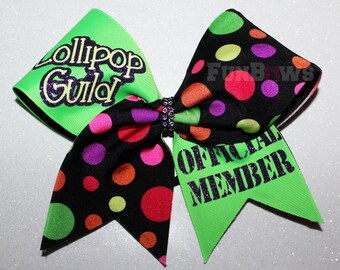 Oz Lollipop Guild Cheer Bow by FunBows !!