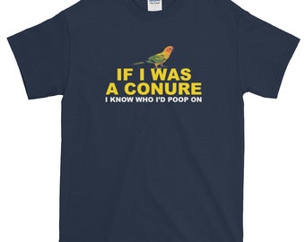 Conure Parrot Short-Sleeve T-Shirt - Conure Parrot Tee - Conure Parrot Shirt - Conure Parrot Lover Shirt