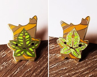 Star Leaf Korok Hard Enamel Pin - BoTW - Gold Plated Lapel Pin